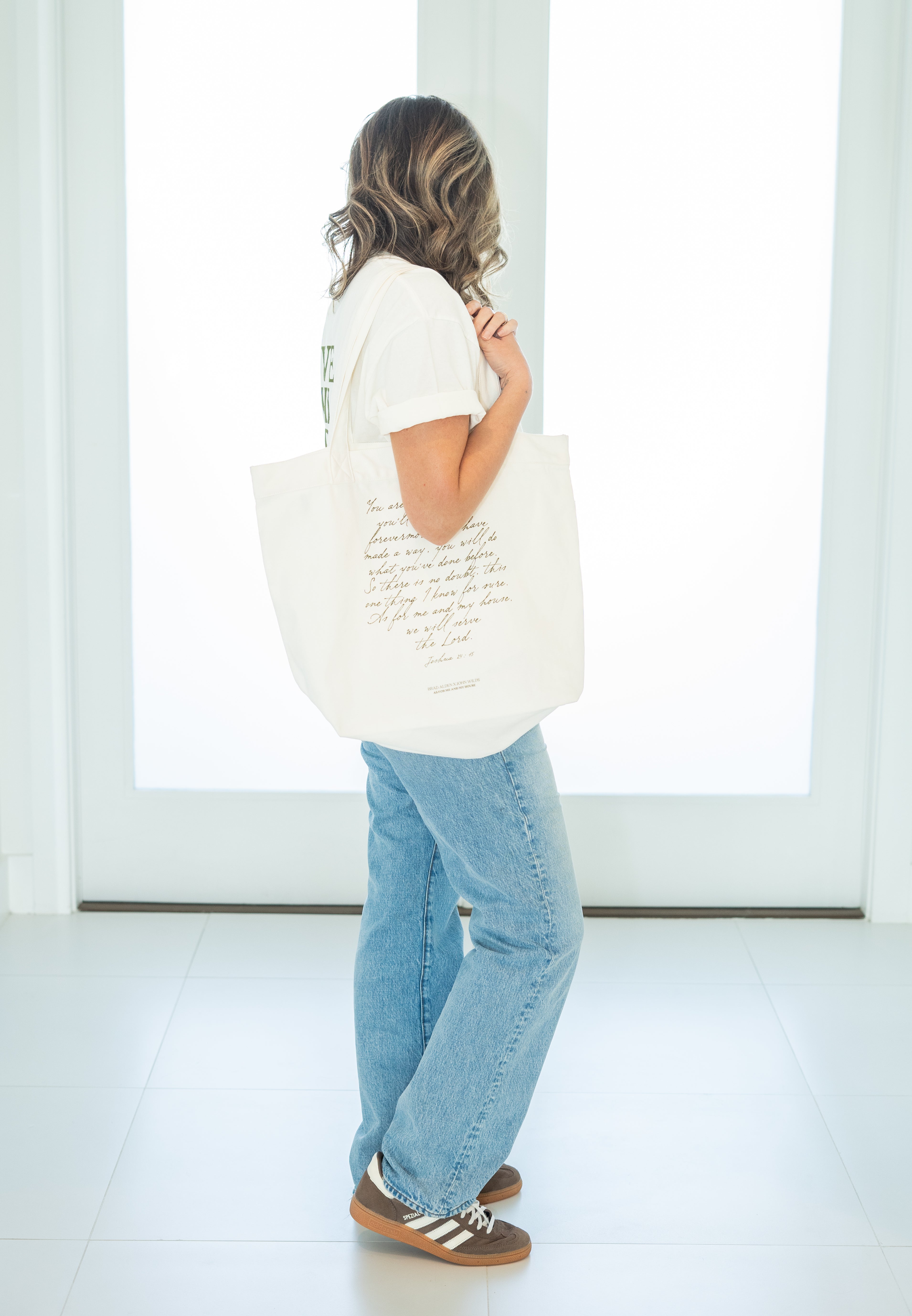 “As For Me and My House” Pocket Tote – Brad Alden x John Wilds