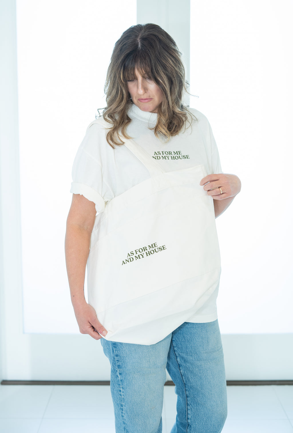 “As For Me and My House” Pocket Tote – Brad Alden x John Wilds