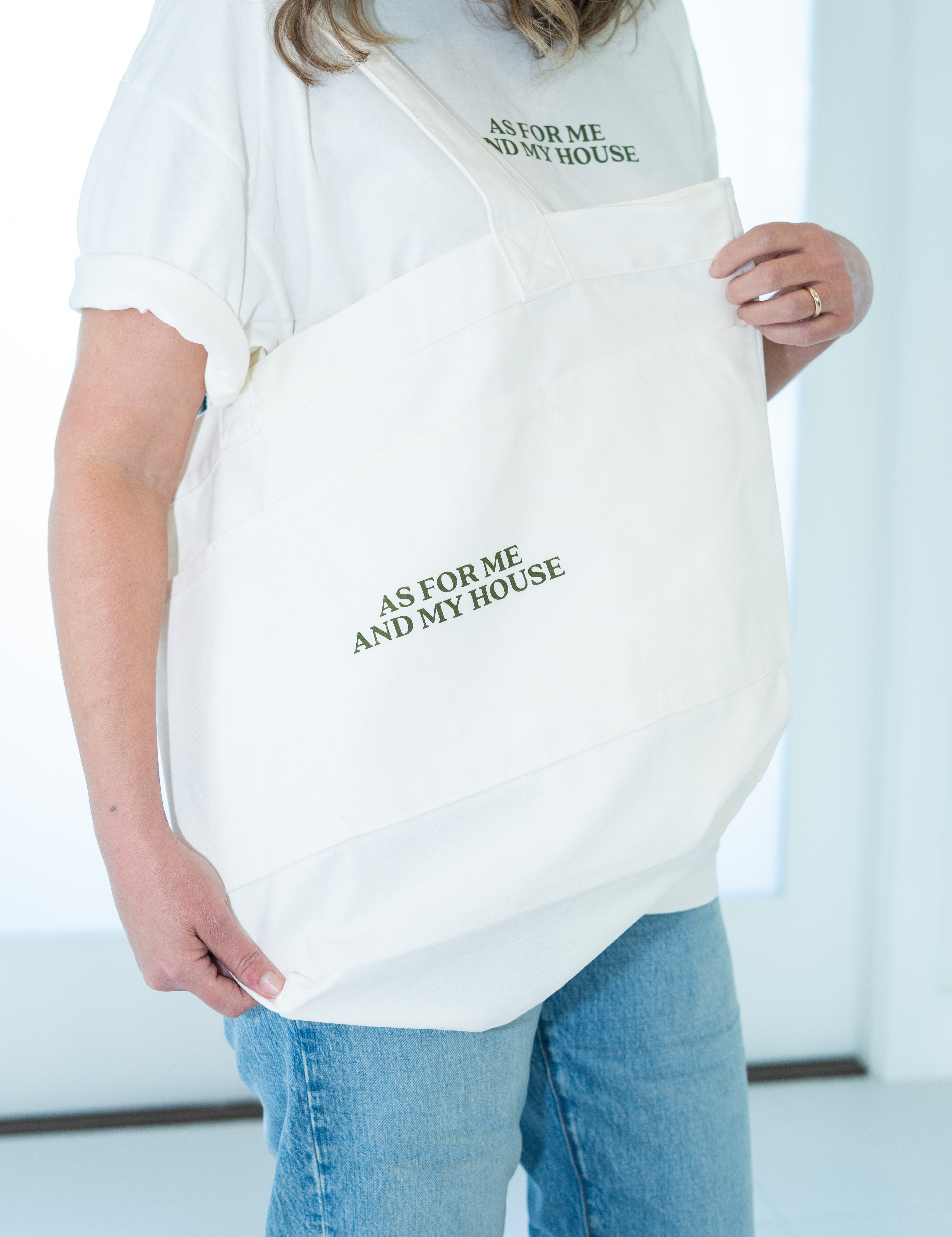“As For Me and My House” Pocket Tote – Brad Alden x John Wilds