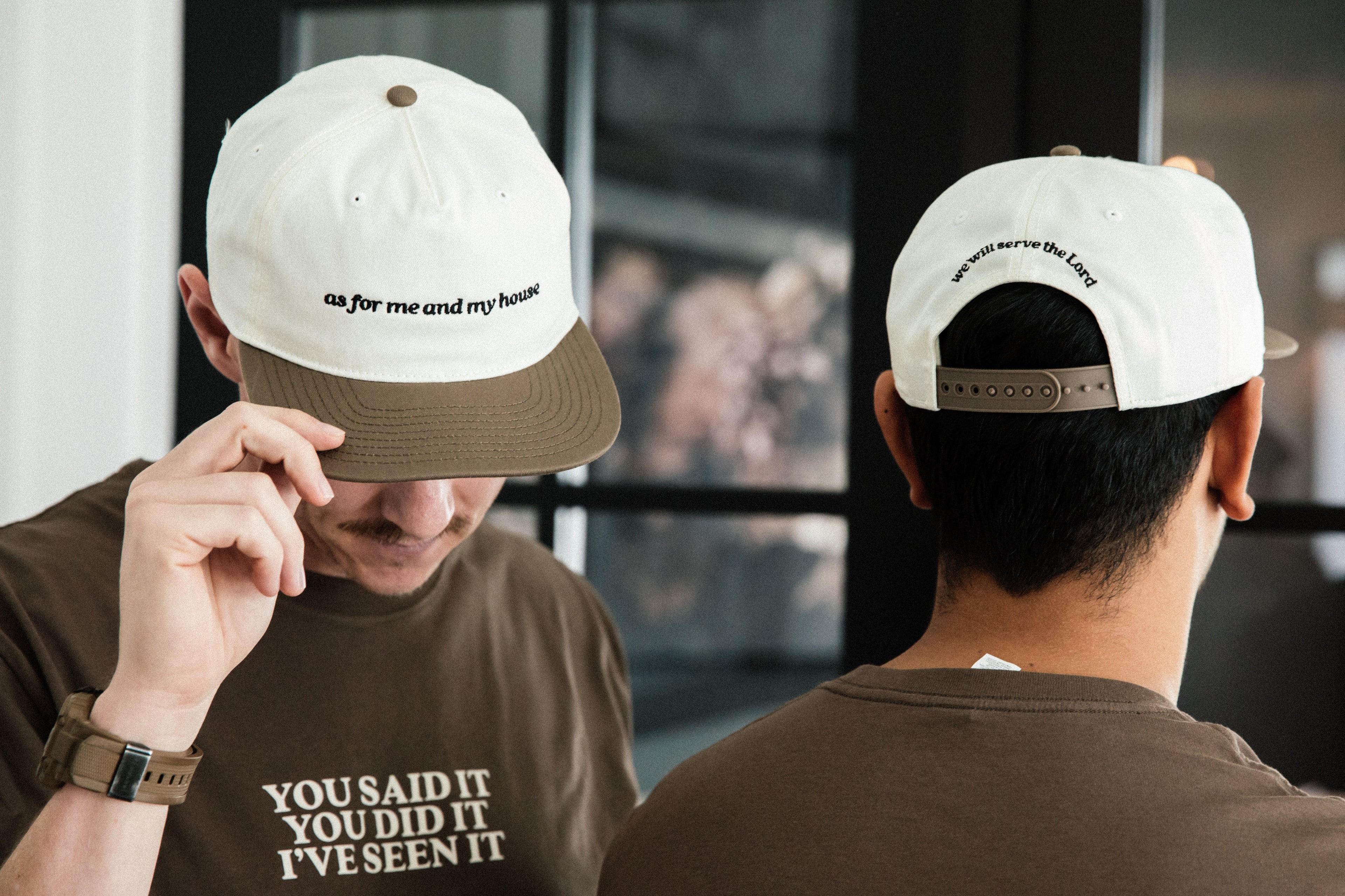“As For Me and My House” Two-Tone Cap – Brad Alden x John Wilds