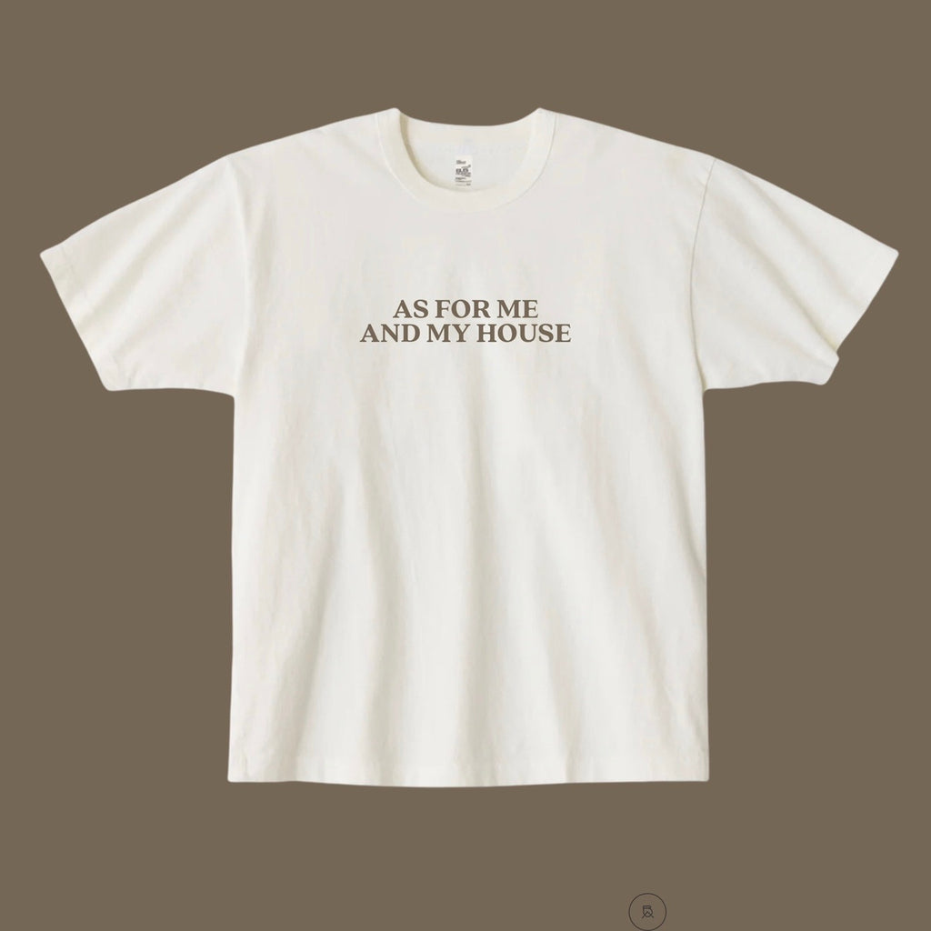 “As For Me and My House” Garment-Dyed Tee – Brad Alden x John Wilds